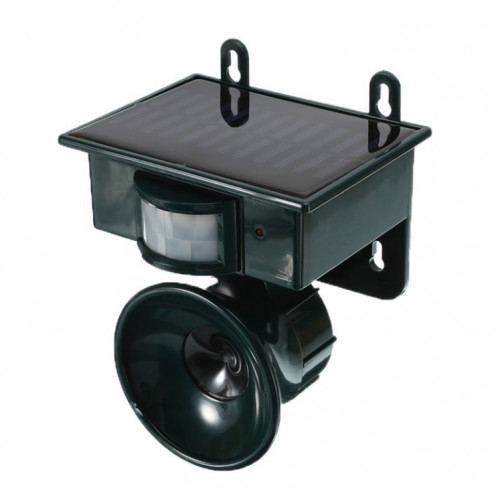 NY-2002 Solar Ultrasonic Souris Répellant Animal Repeller Extérieur Repeller oiseau imperméable (vert) SH101A331-07