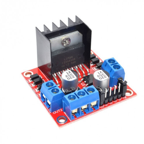 2 pcs HW-095A l298n module de carton de moteur de moteur DC Stepper Moteur robot Smart Car SH2608197-06