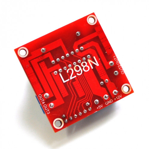 2 pcs HW-095A l298n module de carton de moteur de moteur DC Stepper Moteur robot Smart Car SH2608197-06