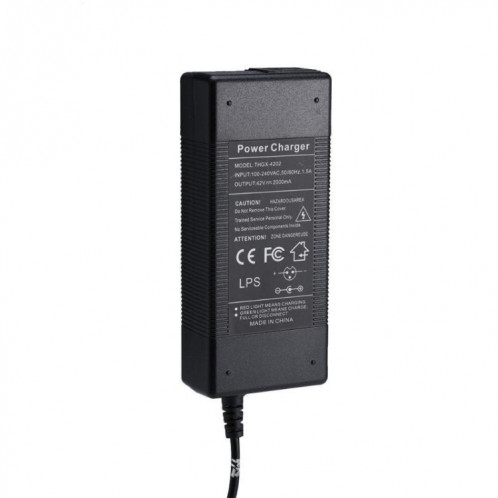 THGX-4202 42V / 2A DC 5.5mm Port de chargement universel Scooter électrique Adaptateur secteur Lithium Battery Chargeur pour Xiaomi Mijia M365 & Ninebot ES2 / ES4, Fiche UK SH460354-06