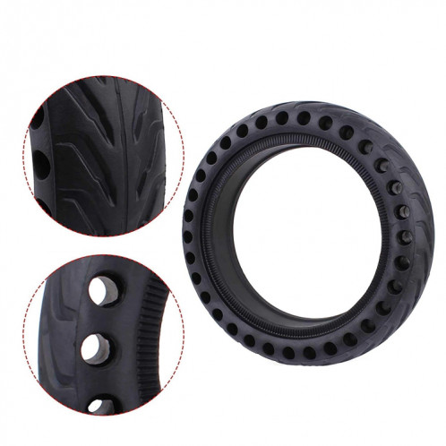 Scooter électrique de 8,5 pouces pneu de caoutchouc anti-explosif de pneu anti-explosif pour Xiaomi Mijia M365 / M365 PRO (Noir) SH001A1441-07