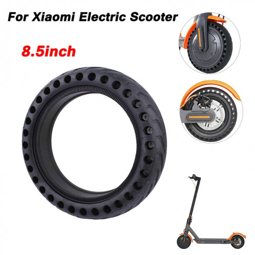 Scooter électrique de 8,5 pouces pneu de caoutchouc anti-explosif de pneu anti-explosif pour Xiaomi Mijia M365 / M365 PRO (Noir) SH001A1441-07