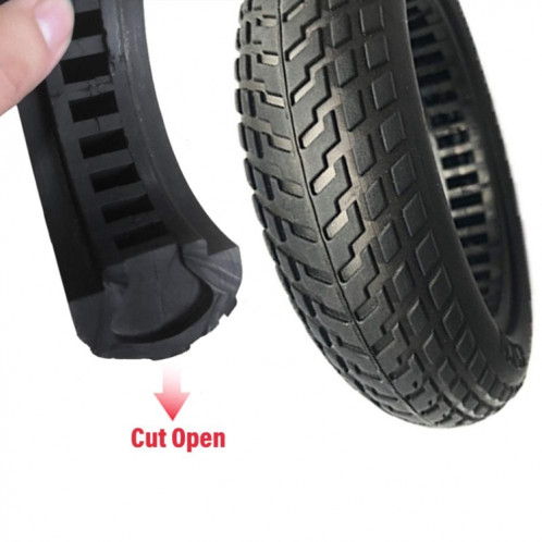Scooter électrique de 8,5 pouces Caoutchouc anti-poignard anti-poignard anti-poignard anti-poignard pour Xiaomi Mijia M365 / M365 PRO (Noir) SH501A1261-07