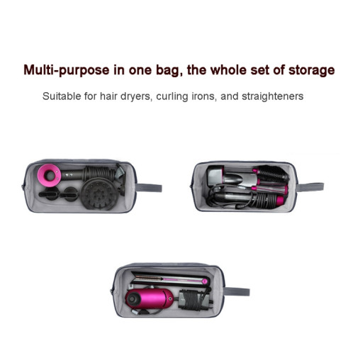 Bubm CFJ-RW Sèche-cheveux Sac de rangement Sèche-cheveux Accessoire Stockage Convient à Dyson (gris) SB001B1601-07