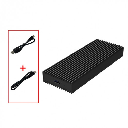 M.2 NVME / NGFF MOBILE DISQUE DISQUE DE DISQUE TYPE-C3.1 Notebook Notebook Etat Solide Box, Style: PC280K NVME Double Câble SH45031650-07