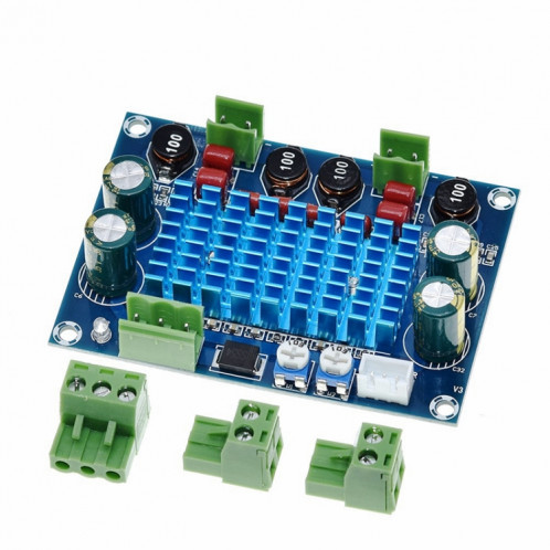 Panneau d'amplificateur de puissance numérique HW-447 haute puissance TPA3116D2 Châssis dédié Plug-in 5-28V Sortie 120W SH2755134-06