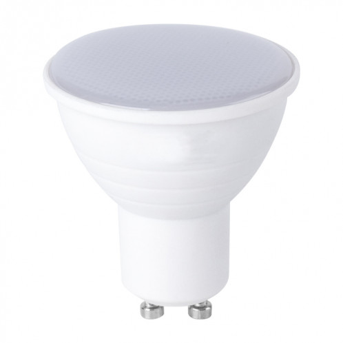 4 PCS LED Coupe lumineuse 2835 Patch Sauvette d'économie d'énergie CLAD CLAD ALUMINIUM COUPE DE LUMIÈRE, POWER: 5W 6 PADADS (COUVERTURE BLANCUELLE MILKY GU10 (lumière chaude)) SH901F250-07