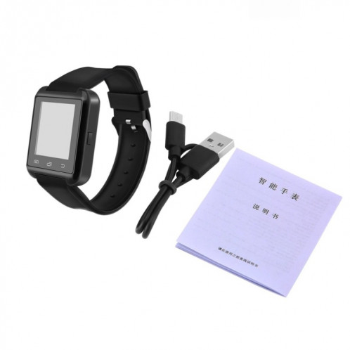 Montre-bracelet intelligente multifonction portable Bluetooth V3.0 + EDR (rouge) SH601C467-020