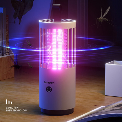 Dai Heart Electric Mosquito Mosquito Killer Lampe d'extérieur Photocatalyseur Mosquito Mosquito Killer, Style: Rechargeable SD13021004-07