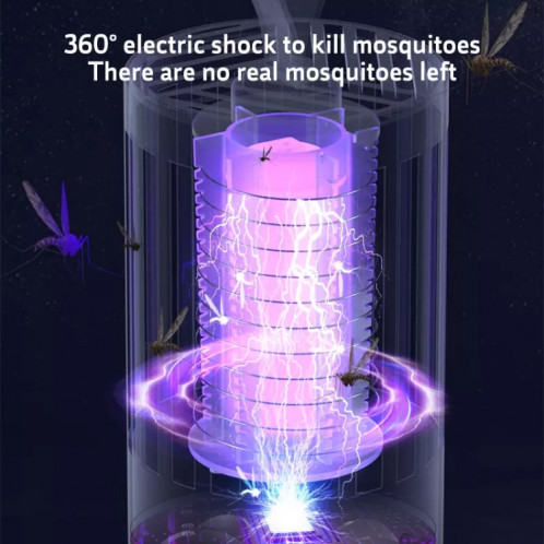 Dai Heart Electric Mosquito Mosquito Killer Lampe d'extérieur Photocatalyseur Mosquito Mosquito Killer, Style: Rechargeable SD13021004-07