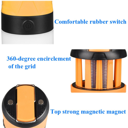 Lampe de camping Lampe de camping de lampe de camping lampe de camping lampe de moustique de moustiquaire (orange) SH901A1761-07