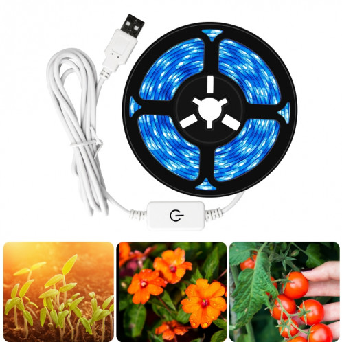 Lampe de croissance de plante à LED non imperméable de 2 m d'imperméabilisation USB Touch Touch Dimming Complet Spectroscopie Plantation Fill Light SH3407931-07