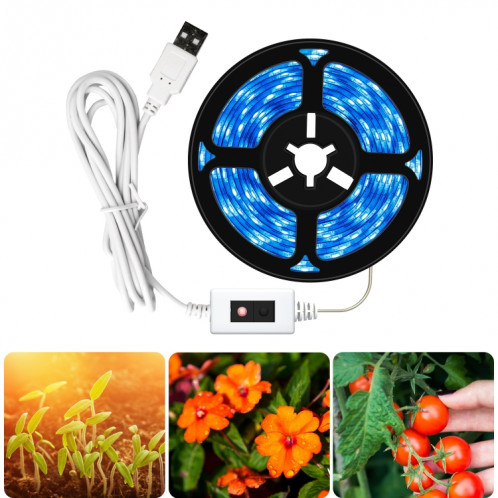 Lampe de croissance végétale 1M étanche LED Strip lumpeux Sweep Balayez la lumière de plante spectrale pleine lumineuse SH3702613-07