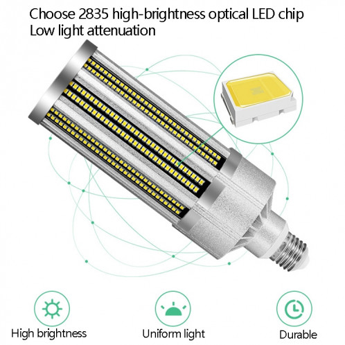 E27 2835 lampe de maïs LED haute puissance ampoule à économie d'énergie industrielle, puissance: 25W 6000K (blanc froid) SH43061418-07