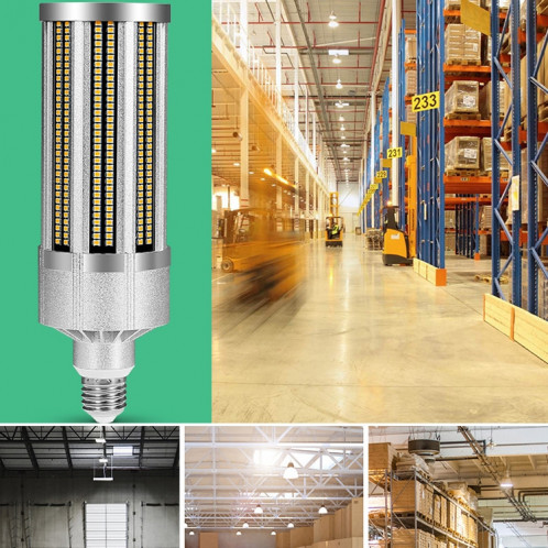 E27 2835 Lampe de maïs LED lampe haute puissance ampoule d'économie d'énergie industrielle, puissance: 100W 5000K (blanc) SH43181177-07