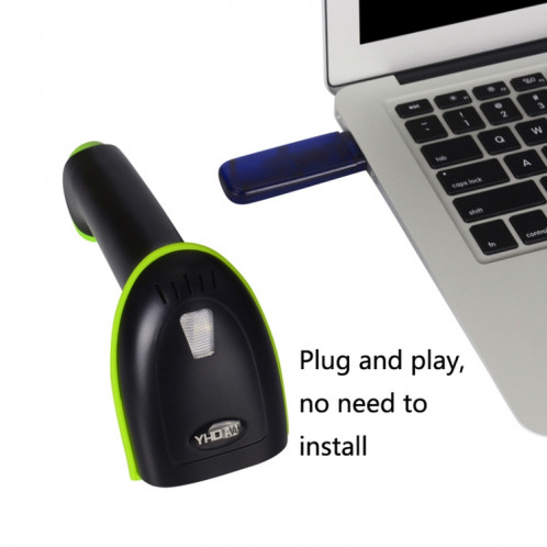 Scanner sans fil laser Scanner Bluetooth Scanner supermarché Express Scanner, modèle: 3100 (1D) Bluetooth unidimensionnel SH72031271-07
