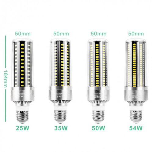 5730 LED Lampe de maïs Atelier de l'usine d'usine Atelier d'éclairage intérieur Économie d'énergie Ampoule de maïs, Puissance: 25W (E27 6500K (Blanc)) SH301A815-07