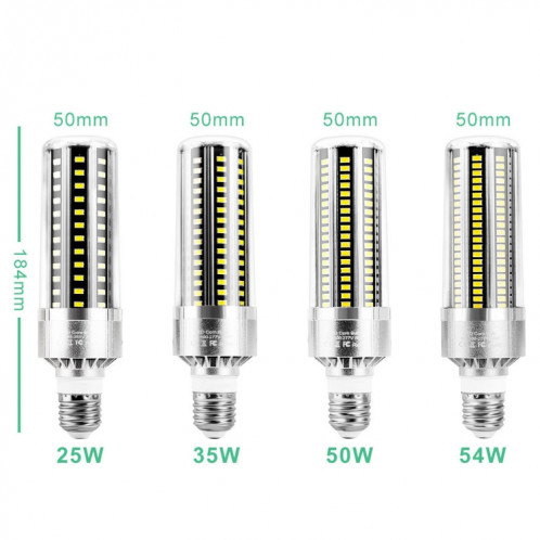 5730 LED Lampe de maïs Atelier de l'usine d'usine Atelier d'éclairage intérieur Économie d'énergie Ampoule de maïs, Puissance: 50W (E27 6500K (Blanc)) SH303A1528-07