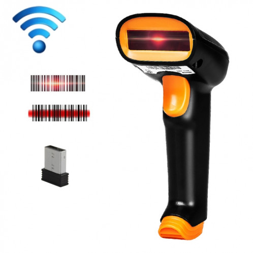 Scanner de code à barres express avec scanner sans fil USB de stockage, Spécification: Red Light SH55011660-07