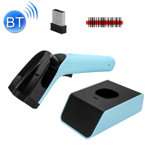 Scanner de code à barres de poche avec stockage, modèle: feu rouge sans fil SH57021008-07