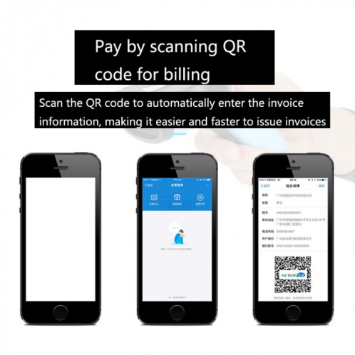 Scanner de code à barres de poche avec rangement, modèle: sans fil bidimensionnel SH5704822-07