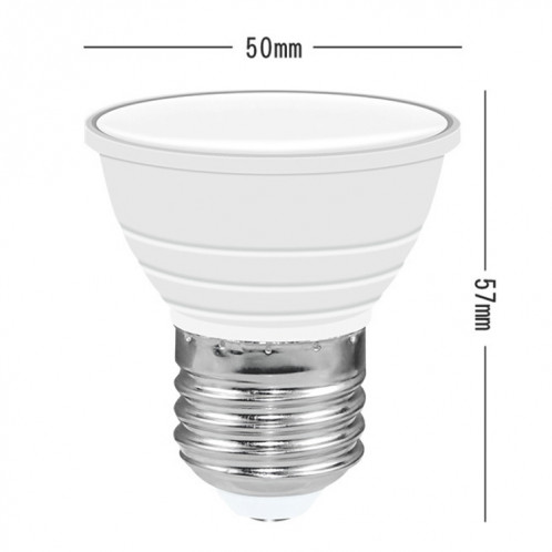 Économie d'énergie de décoloration de la lumière de décoloration de l'énergie Maison 15 couleurs de la décoration de fond de fond, style: couvercle transparent E14 (RVB blanc chaud) SH707B1101-07