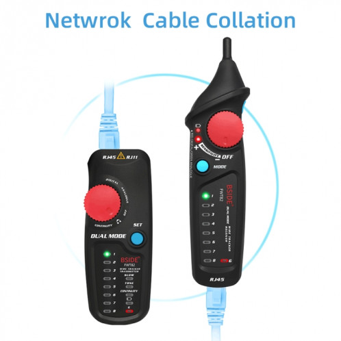 Bsize FWT82 Analog et Digital Dual-Mode Intelligent Line Finder Finder Traqueur de câble réseau SB9590500-08