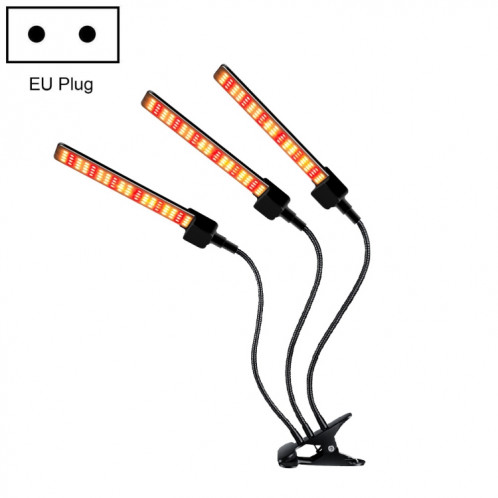 CLIP DE LED CLIPTE CLIGTE DE LUMIÈLE SPECTEUR COMMANDE SPECTRAL SPECTRAGE FLUGRAGE SERVIÈME SERVIÈME HYDROPONIQUE PLANIFICATION LA LUMIÈRE DE DIMISSIONS, SPÉCIFICATION: TROIS TEACH FILET SH9907464-07