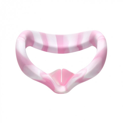 VR Silicone Eye Cover Cover anti-sueur et décontamination Couleur VR VR Goggles pour Oculus Quête 2 (Rose blanc) SH401B141-05