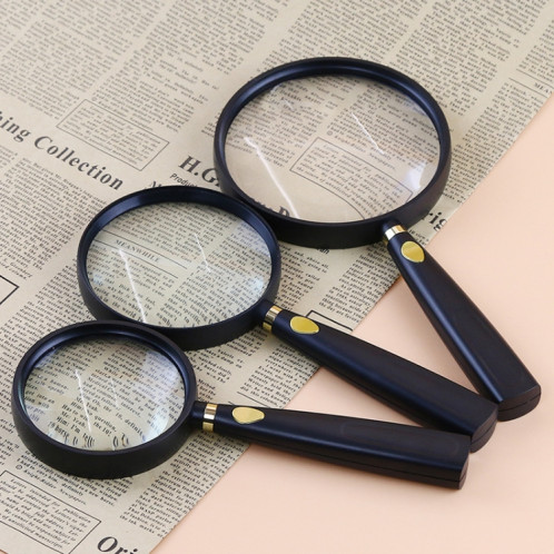 2 PCS Enfants Science Education Lecture de personnes âgées Loupe à la main, Spécifications: 90mm SH3902883-07