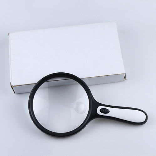 XT-4986E Handheld avec loupe lumineuse 10 fois lentille acrylique Loupe loupe portable SH5444948-07