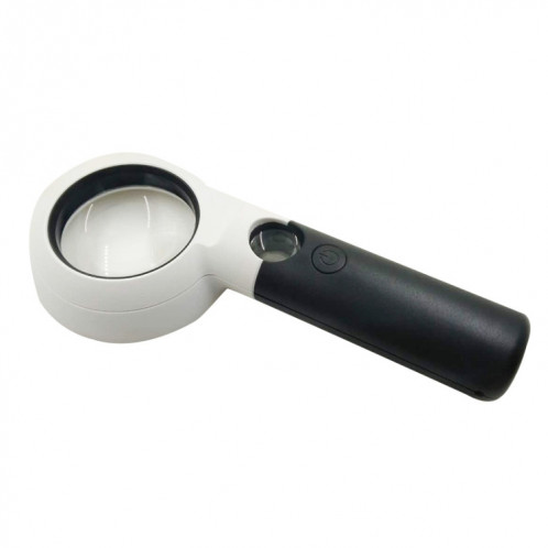 CH55-8L Tenuée à la main avec Loupe à LED Loupe double lentille 7 fois / 20 fois Loupe portable SH5458777-06