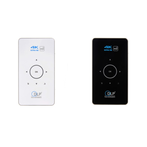 Projecteur Smart DLP HD C6 2G + 16G Android Mini Projecteur sans fil, Plug UK (Blanc) SH8007769-07