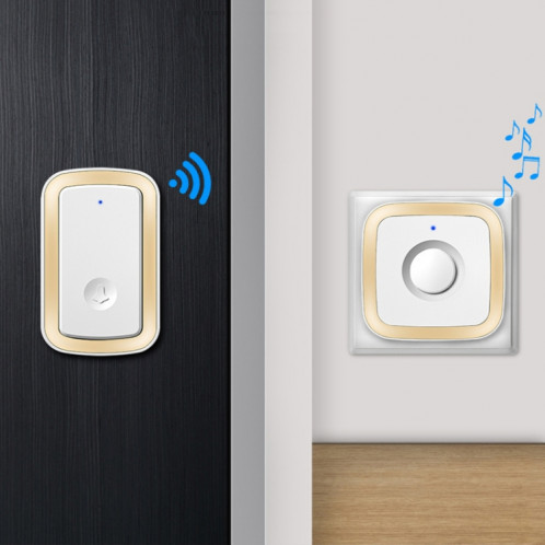Cacazi A58 Smart Wire Wire Wireless Without Battery, bouchon: bouche UE (or) SC102A439-07