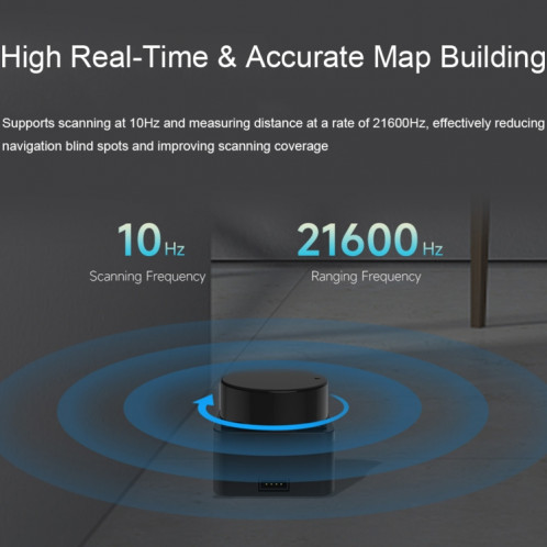 Capteur Lidar Laser Waveshare 24782 DTOF STL27L, Lidar Omnidirectionnel 360°, Bus UART SW5285761-016