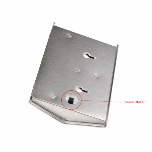 2 LED Contrôle du capteur de lumière à énergie solaire IP44 Applique murale LED étanche Patio extérieur Voie de jardin Escalier de jardin Étape Éclairage de sécurité de nuit (lumière chaude) SH101B1704-08