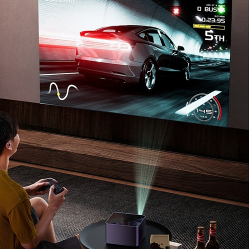 K1 1080P HD Projecteur de mise au point motorisé Home 5G Projecteur sans fil WiFi bi-bande () SH401C1087-06