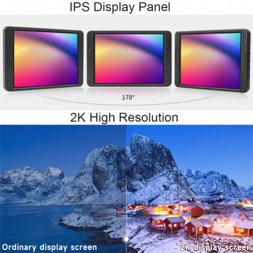Waveshare 8 pouces 2K IPS 1536 × 2048 écran tactile en verre trempé à liaison optique, prise: SH8602614-07