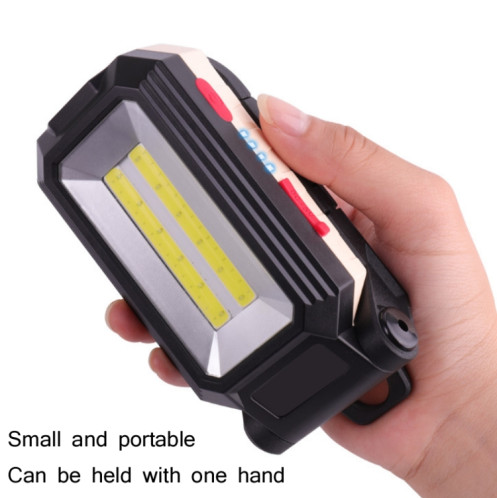W560 COB + T6 ÉLECTOIR INSPECTION DE LA VOITURE DE TRAVAILLE DE TRAVAILLE DE TRAVAILLE DE TRAVAIL USB CHARGEMENT DE CHARGE DE CAMPING DE LED avec Crochet + Aimant SH36021461-08