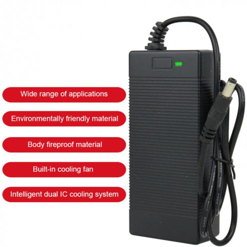 84W 42V / 2A Chargeur de dissipation thermique de contrôle de température intelligent pour véhicule électrique, Style: Tête à 3 cœurs () SH902B1686-07