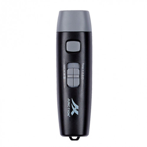 JUNCTION T9 sifflet électronique réglable pour arbitre de sport à haut décibel, sifflet d'entraînement pour animaux de compagnie de sauvetage (noir) SJ301A1495-010