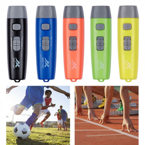 JUNCTION T9 sifflet électronique réglable pour arbitre de sport à haut décibel, sifflet d'entraînement pour animaux de compagnie de sauvetage (bleu) SJ301B718-010