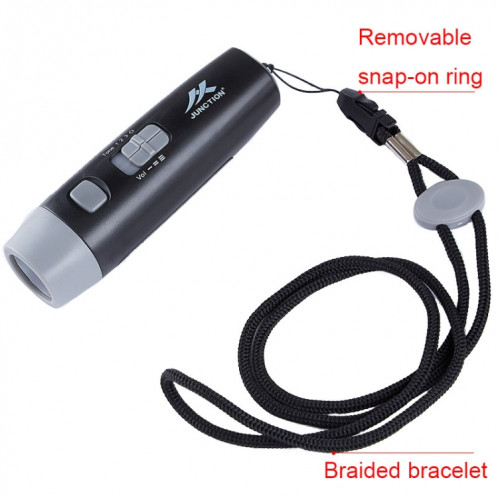 JUNCTION T9 sifflet électronique réglable pour arbitre de sport à haut décibel, sifflet d'entraînement pour animaux de compagnie de sauvetage (bleu) SJ301B718-010