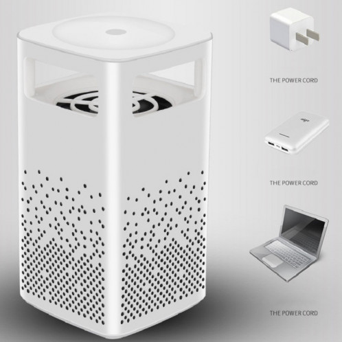 Maison Mute Inhalation Photocatalyseur USB Mosquito Physique Mosquito Petit A Noir (Tête de chargement USB +) SH402B209-07
