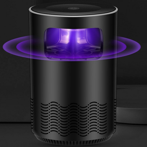 Ménage Mute Inhalation Photocatalyseur USB Mosquito Physique Mosquito Petit Q-Noir (Hille de chargement USB +) SH405B361-07