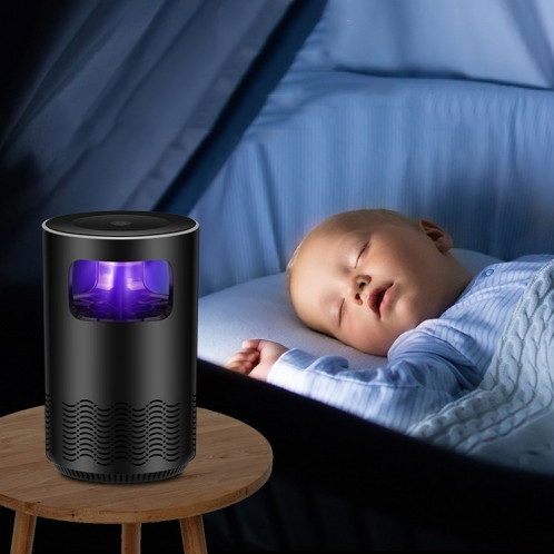 Ménage Mute Inhalation Photocatalyseur USB Mosquito Physique Mosquito Petit Q-Noir (Hille de chargement USB +) SH405B361-07