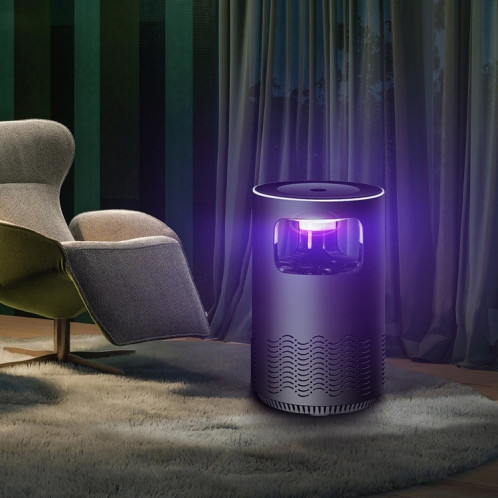 Ménage Mute Inhalation Photocatalyseur USB Mosquito Physique Mosquito Petit Q-Noir (Hille de chargement USB +) SH405B361-07