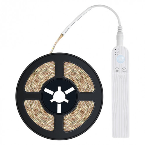 1M LED Battery Boîte Strip Strip Intelligent Induction Intelligent Diming Strip Light Strip Goutte à goutte Étanche Étanche Cabinet Ruban de lumière (2700K (Blanc chaud)) SH502A791-07