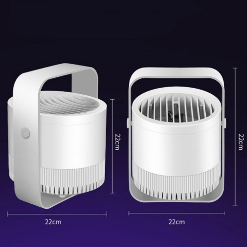 Interface USB Type d'inhalation Mosquito Piège de piégeage Mosquito Killer Square Mosquito Lampe SH5301630-07