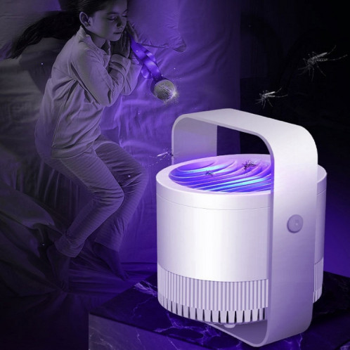 Interface USB Type d'inhalation Mosquito Piège de piégeage Mosquito Killer Square Mosquito Lampe SH5301630-07